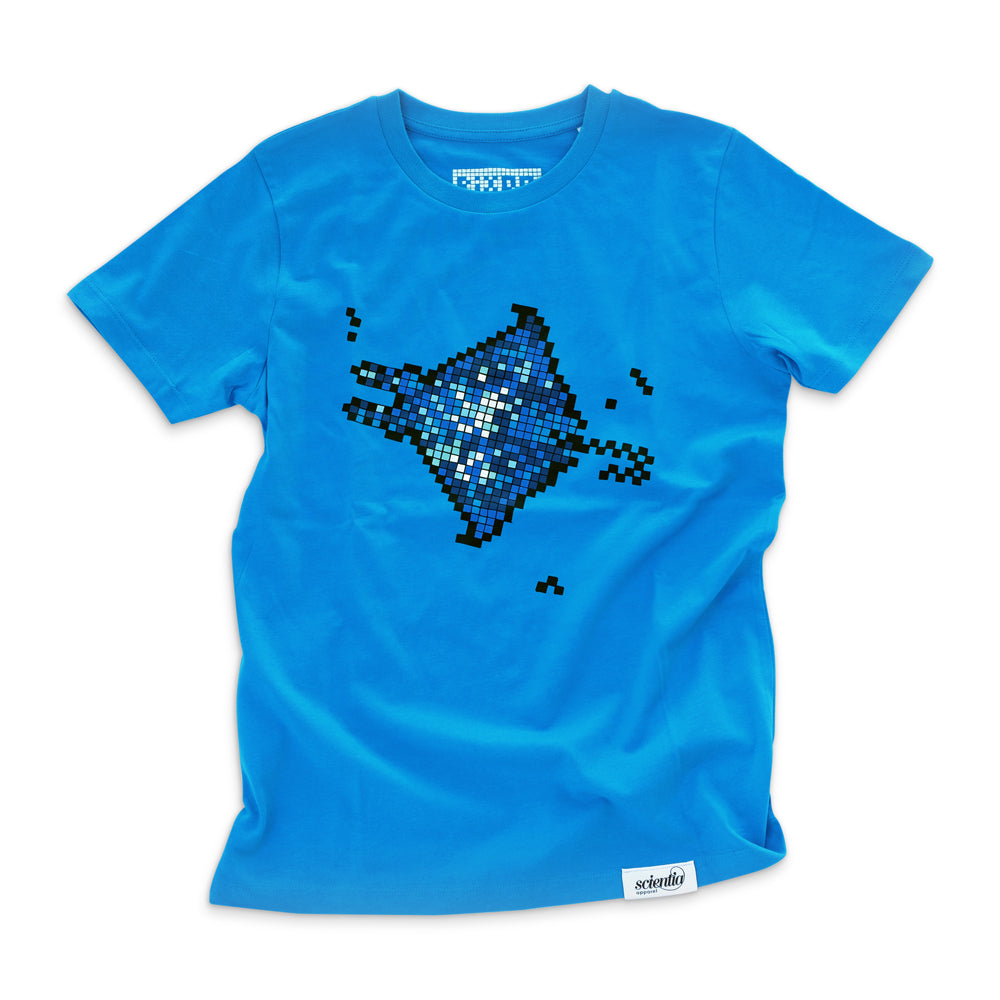 Camiseta Manta raya - Azul